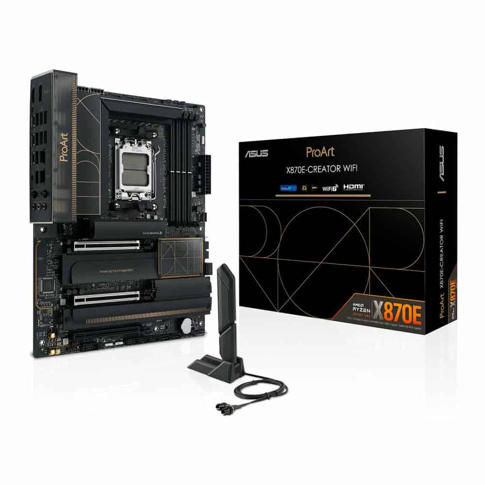 ASUS ProArt X870E-CREATOR AM5 DDR5 PCIe 5.0 ATX Motherboard